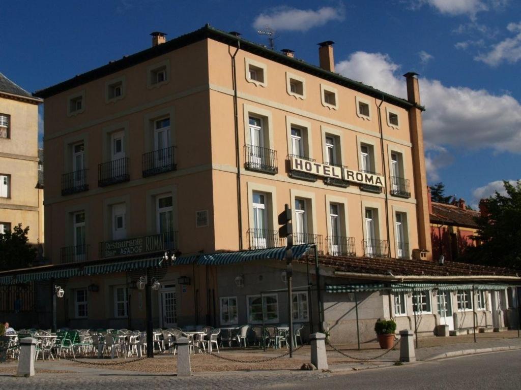 Hotel Roma San Ildefonso Exterior foto
